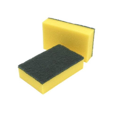 Catering Thick Sponge Scourers - 10 Pack