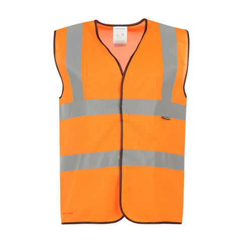 B-Seen® High Visibility Waistcoat / Vest - Orange