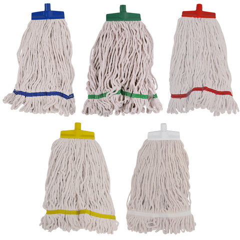 SYR Changer Mops 12oz - Cotton Stayflat Looped Mops