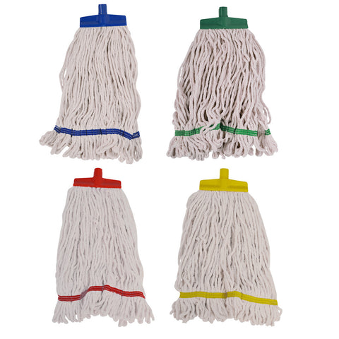 SYR Changer Mops 16oz - Cotton Stayflat Looped Mops