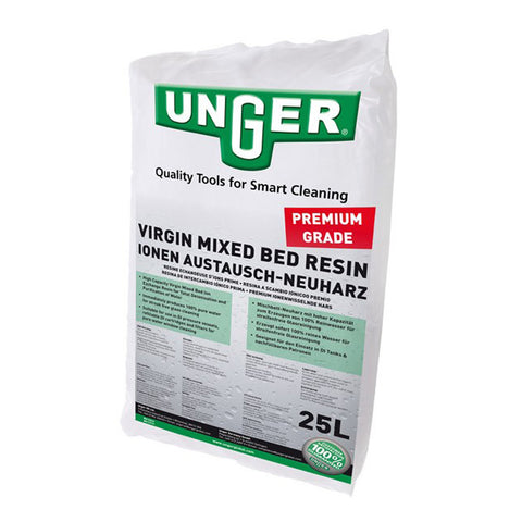 Unger Premium Grade Virgin Mixed Bed Resin | 25 Litre Bag | DIB25