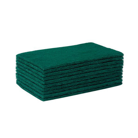 Catering Scourers - Green - 10 Pack