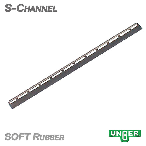 Unger S-Channel | Soft Rubber | Various Sizes