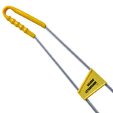 Salmon Litter Picker - 89cm Tong Litter Picker with Curved Handle - LP33