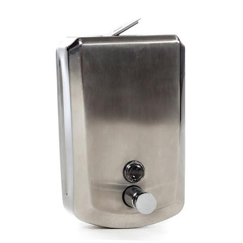 Go | Stainless Steel 1.2 Litre Bulk Fill Soap Dispenser