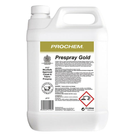 Prochem Prespray Gold B107 - 1 x 5 Litre