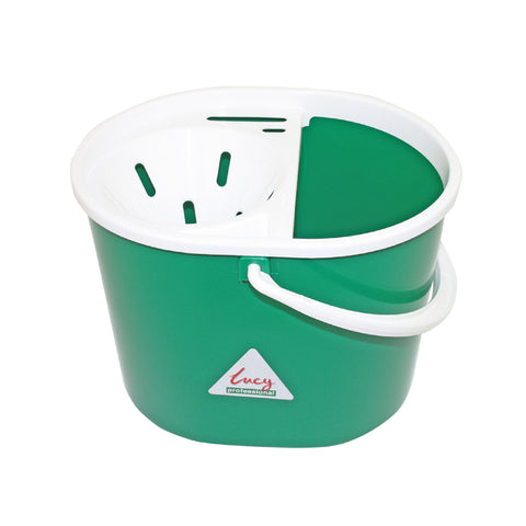 Lucy 7 Litre Oval Mop Bucket with Wringer & Portion Control