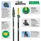 Unger nLite® Connect - AN60G Aluminium Master Pole - 4 Section / 23ft